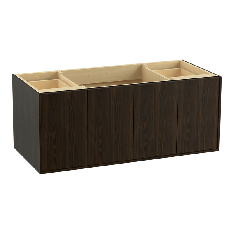 Base de meuble-lavabo mural simple 48 po Jute®, Jersey chêne