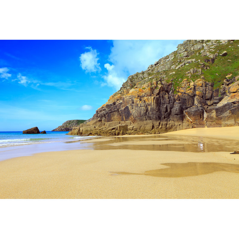 Beach by Druvo - Wrapped Canvas Print