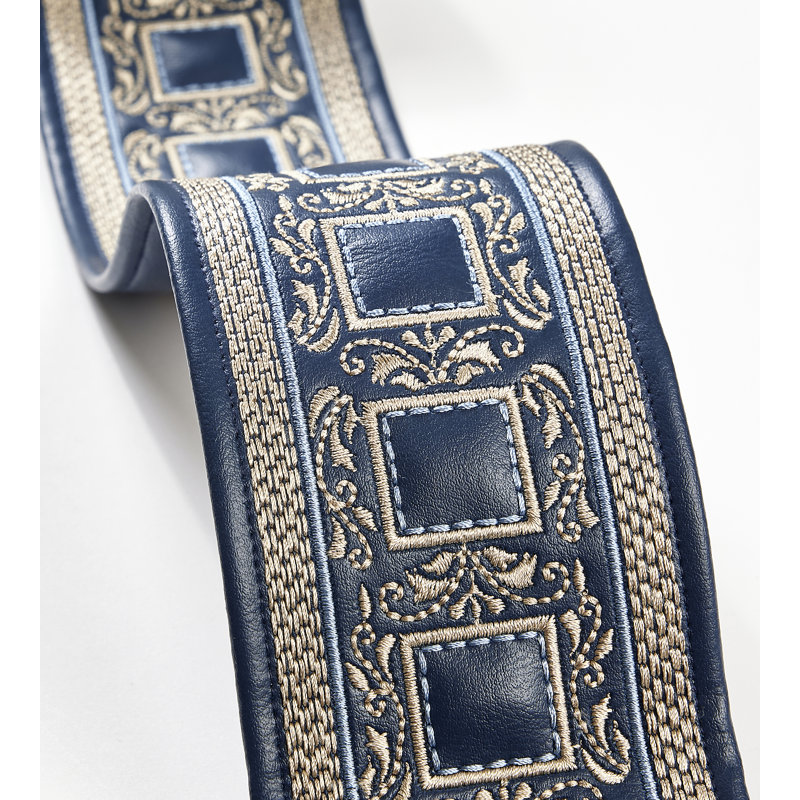 ARCHDUKE EMBROIDERED TAPE, Navy