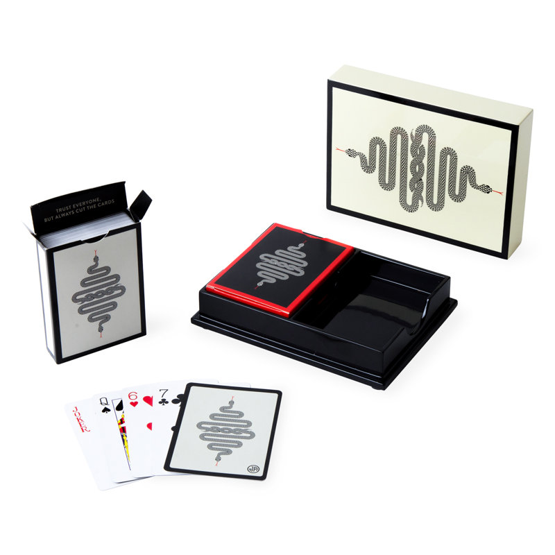 Ensemble de cartes Eden Laque