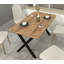 Comacho Metal Base Dining Table