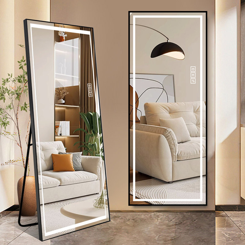 Miroir à DEL pleine longueur