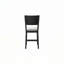 Fauteuil à hauteur de comptoir 2 pièces noir / gris clair