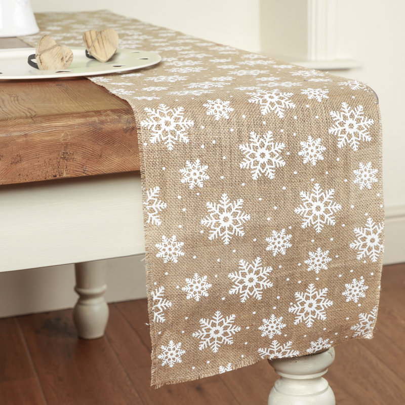 Rainer Extra Wide Jute Table Runner