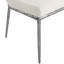 Chaise d'appoint rembourrée en métal Durrant-125907577
