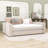 Ornie Wood Upholstered Daybed with Storage Armrests, Trundle and Integrated Bluetooth Audio System-345679677-345679665