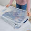 Rubbermaid Cleverstore Clear Storage Bins with Lids-101700753