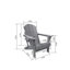 Chaise Adirondack pliante avec table d'appoint-447127729