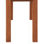 Arianna Solid Wood Rubberwood Outdoor Bench