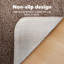 Rug Brown Polyester Diameter 120 Cm Area Rugs Round Contemporary-2146098963