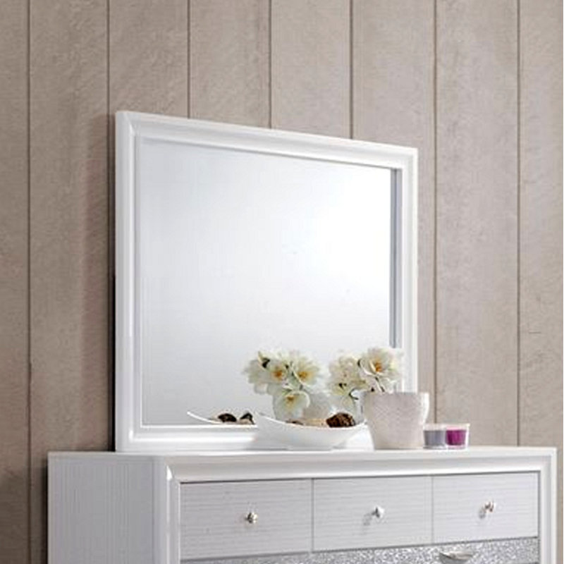 Miroir Naima, Blanc