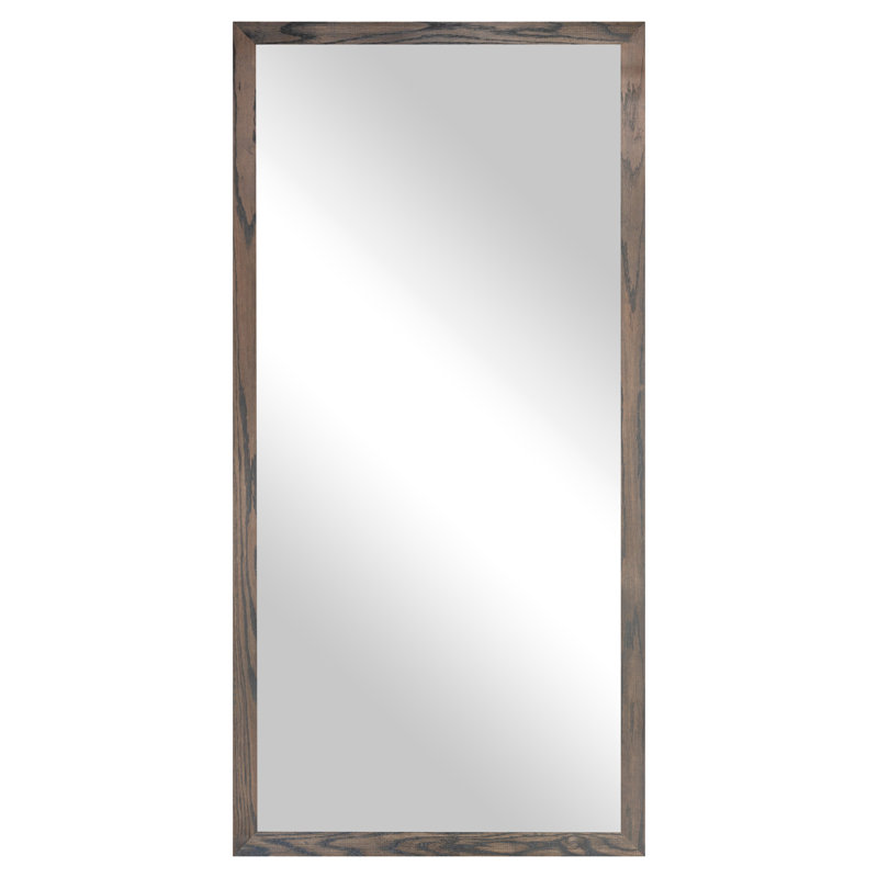  Miroir de plancher Ozark, 69 po x 30 po, Gris carbone