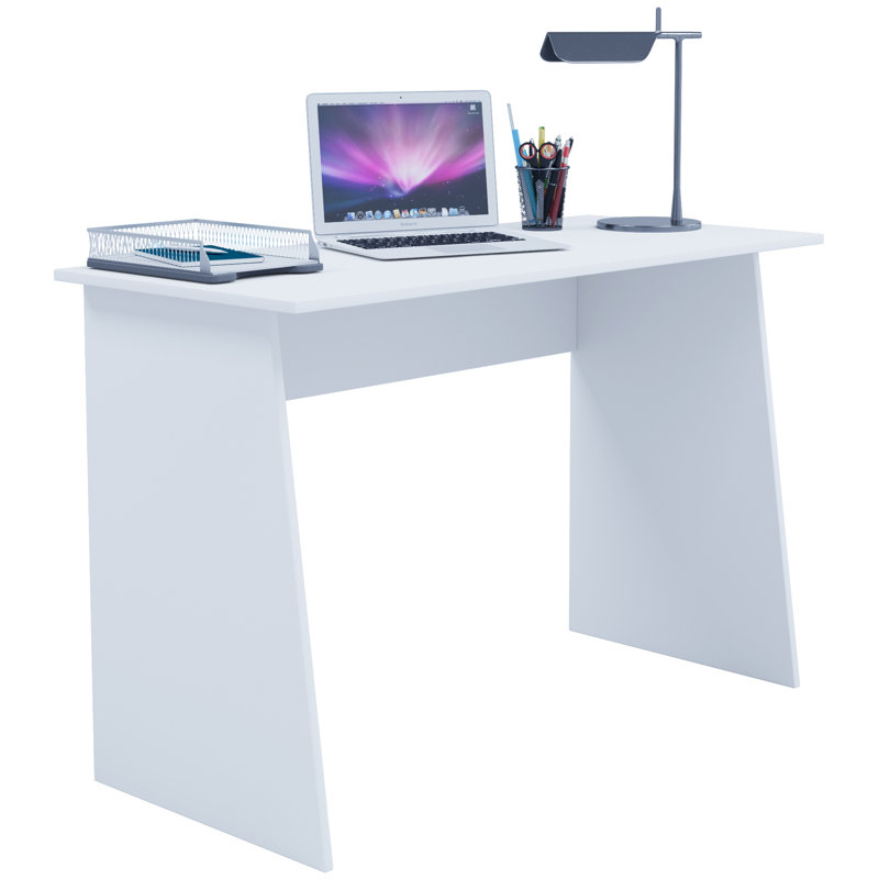 Masola Desk Shell, White, 74 cm H x 110 cm W x 50 cm D