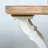 End Table，Narrow Side Table for Small Spaces, Accent Living Room Table, Wood Tray Table, Night Stand with Shelf, White & Nature
