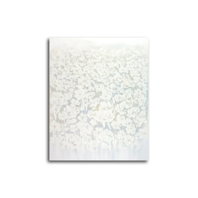 Bouquet Of Fields Painting, Wrapped Canvas