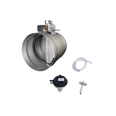 Accessoire de conduit de hotte de cuisine Make-up Air Damper