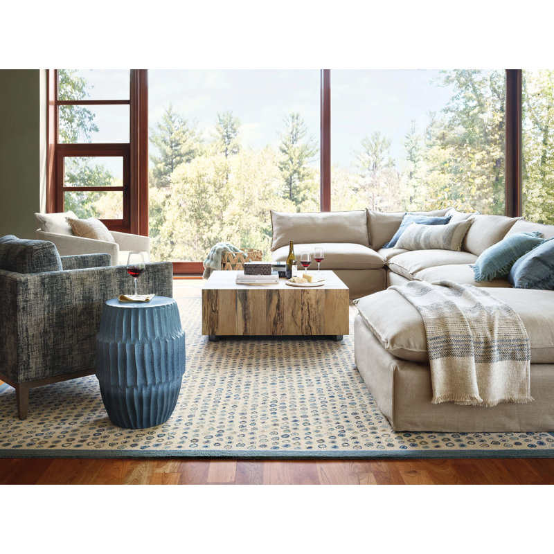 Cielo Cotton Lumbar Pillow Cover