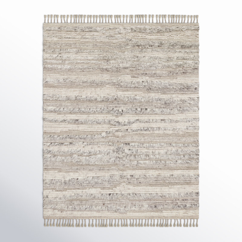 Benjamin Hand Knotted Indoor Rug, Rectangle 8'6" x 11'6"