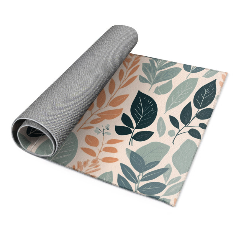 Garden Echoes Indoor And Outdoor Area Rug, Rectangle 2' x 3'
