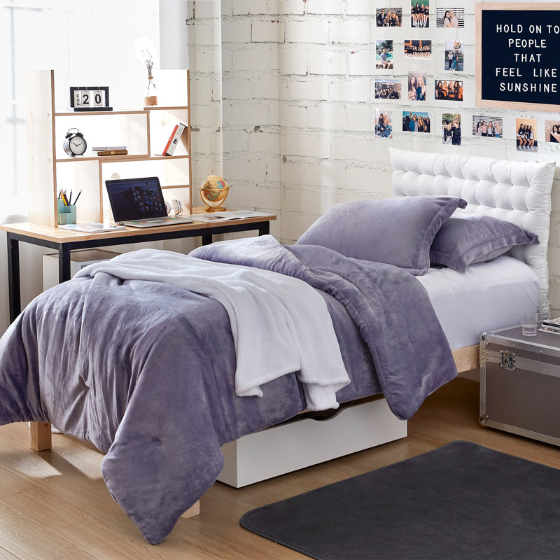 Original Plush - Coma Inducer® Oversized Comforter, Purple, King Comforter + 2 King Shams