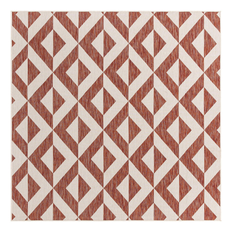 Ja Napa Indoor/Outdoor Rug, Square 7'10"