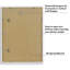 Cadre d'affiche Americanflat - Plexiglas poli - Moulure mince - Quincaillerie de suspension-101056059-101056060