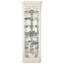 Delia Solid Wood Lighted Curio Cabinet-1383058755