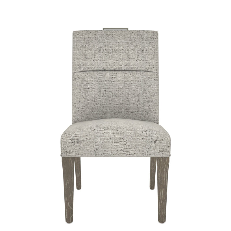 Brattle Road By Thom Filicia 20'' H Upholstered Side Chair, Hampton, Tuck Graphite