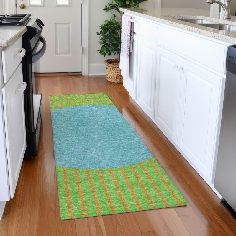 Tapis lavable intérieur / extérieur Ember , 2'3" x 7'6"