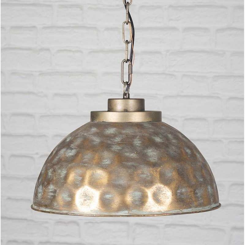 Lampe suspendue en métal
