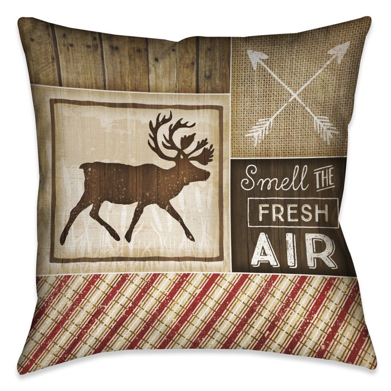 Coussin extérieur Country Cabin I, H 20 po x l 20 po