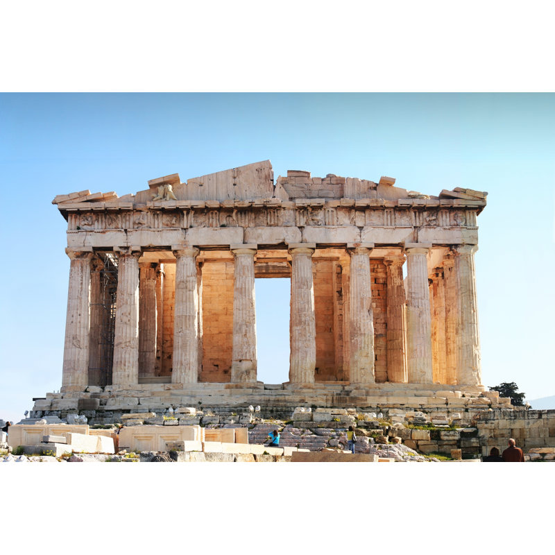 Parthenon Acropolis, Athens by MinistryOfJoy - Wrapped Canvas Print, 30cm H x 46cm W x 3.8cm D