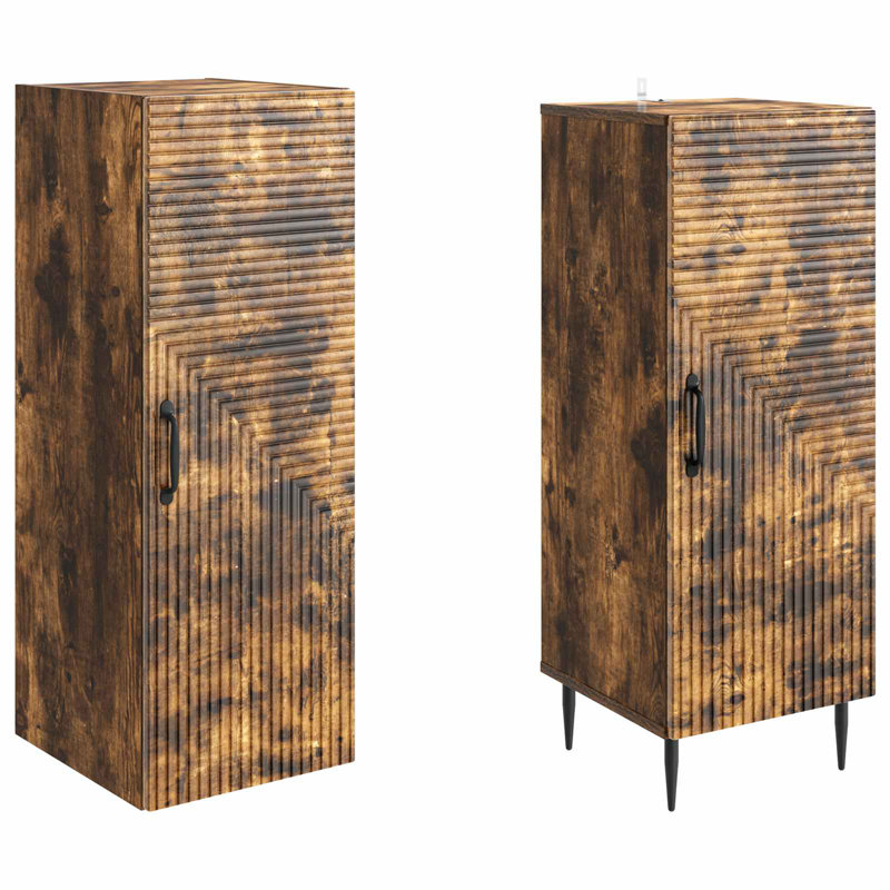 Storage Cabinet, Smoked Oak