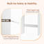 Rangement au-dessus de la toilette l 25 po x H 66 po x P 9 po