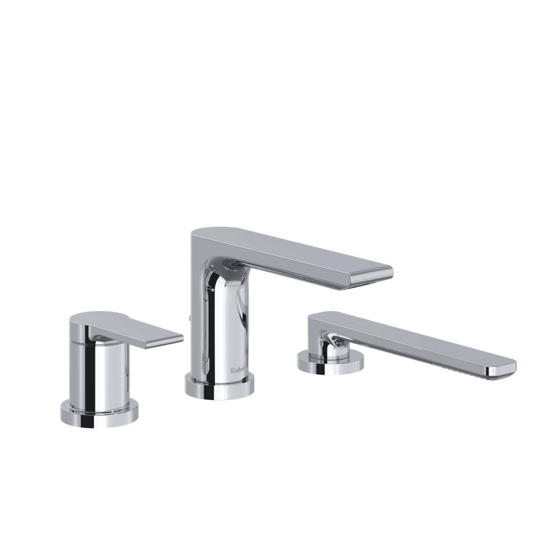Equinox 3-Hole Deck Mount Tub Filler Trim, Chrome