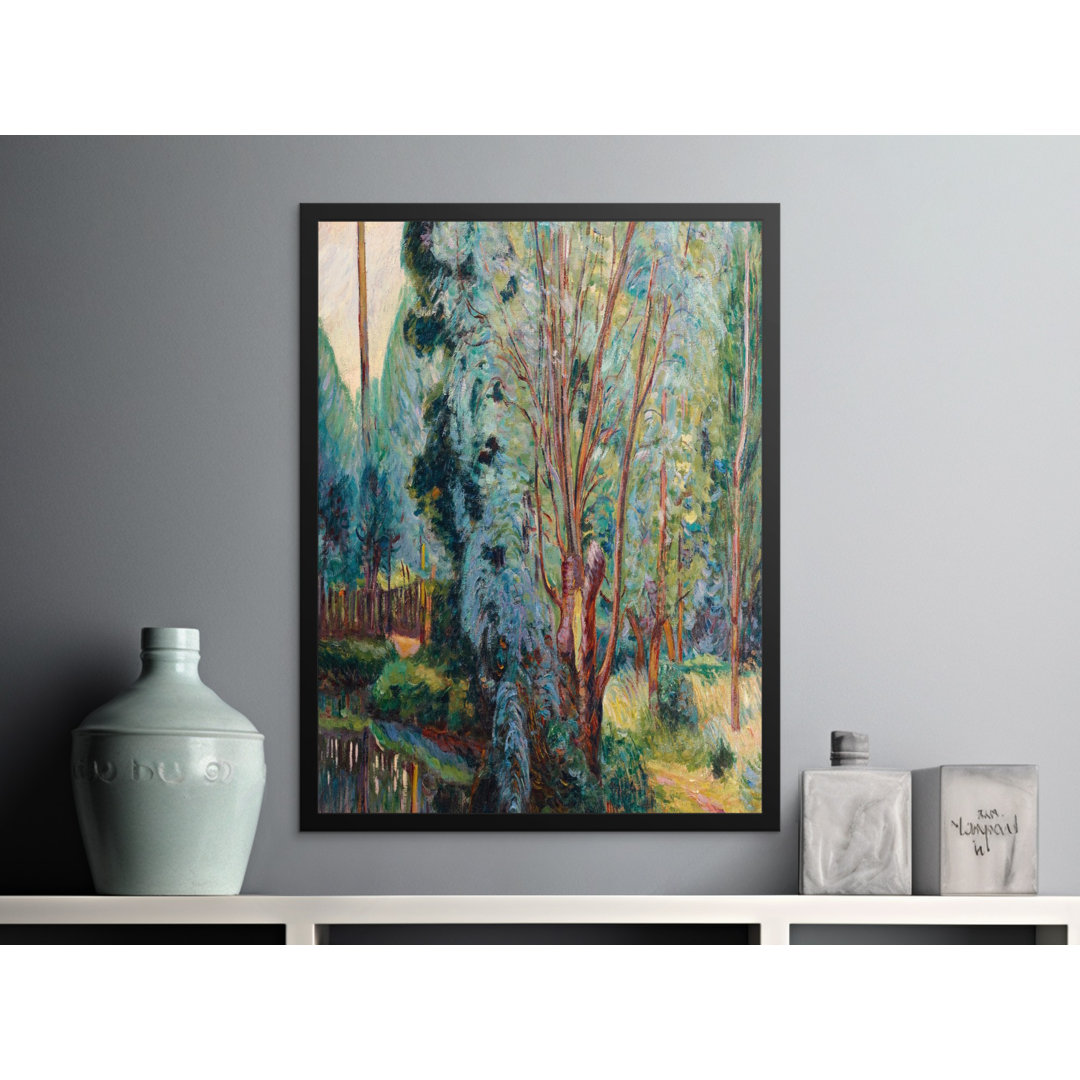 19th Century Style Black Framed Poster
