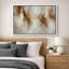 «Vertical Earth Tone», impression abstraite sur toile encadrée, impression sur toile encadrée-397653383-397653382