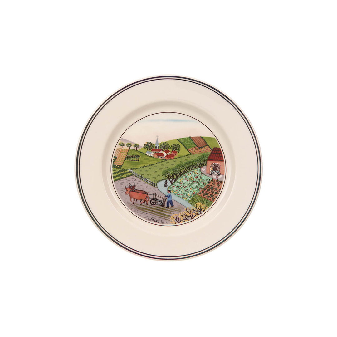 Villeroy & Boch Design Naif 6.75" Bread and Butter Plate - Plowing Villeroy & Boch