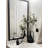 Wood Framed Mirror with Safety Backing Ideal for Bathroom / Vanity Mirror Ellis Collection-461758304-461758321
