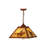 Rustic Lodge 2 - Light Rust Single Pendant