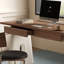 Design moderne avec une forme unique - bureau à 2 tiroirs-1736472446