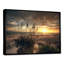 Plage, coucher de soleil, reproduction d'art sur toile, reproduction de photographie de paysage côtier-1789763914-1837317632