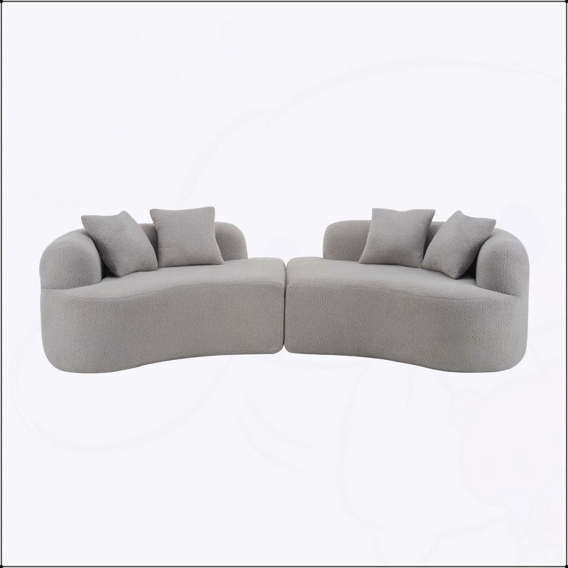Canapé Curved, Gris