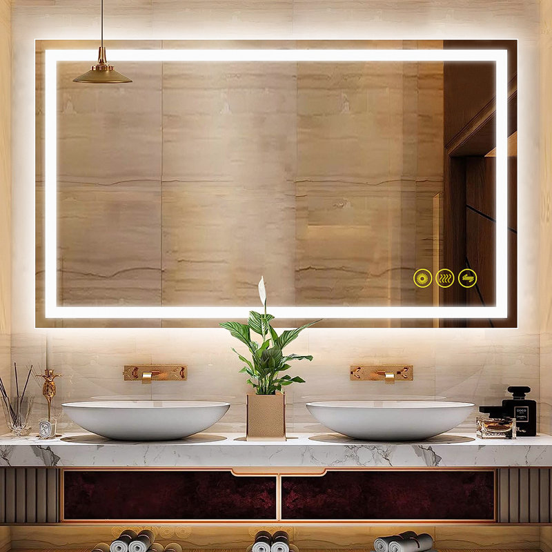 Miroir mural Helga, H 40 po x l 24 po x P 1,2 po