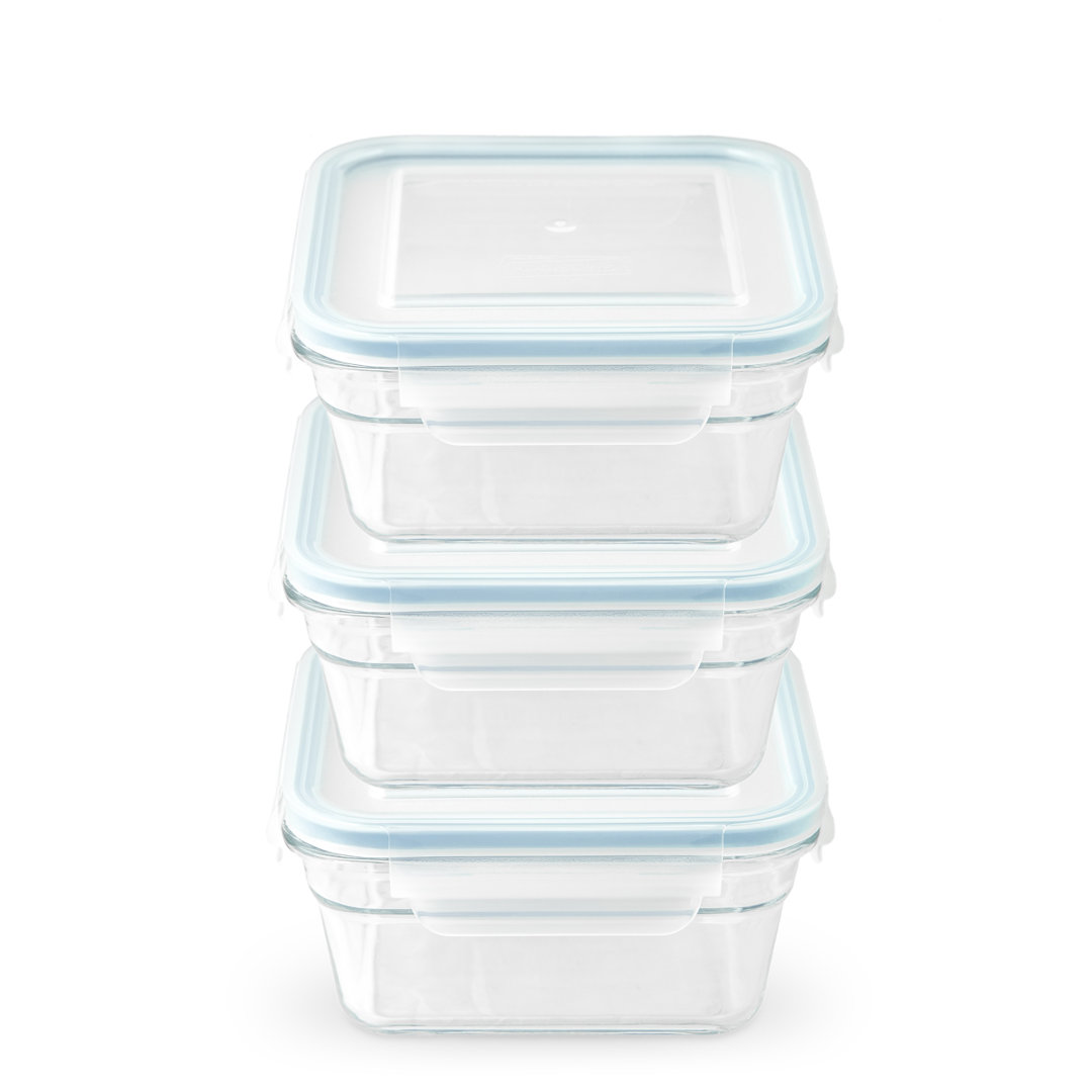 Glass Food Storage Container (Set of 3) Glasslock