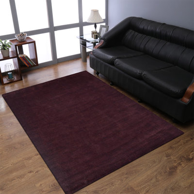 Tapis de couloir mauve Cheyane