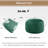 Memory Foam Filled Bean Bag Chair with Soft Removeable Cover-147210263-136237010