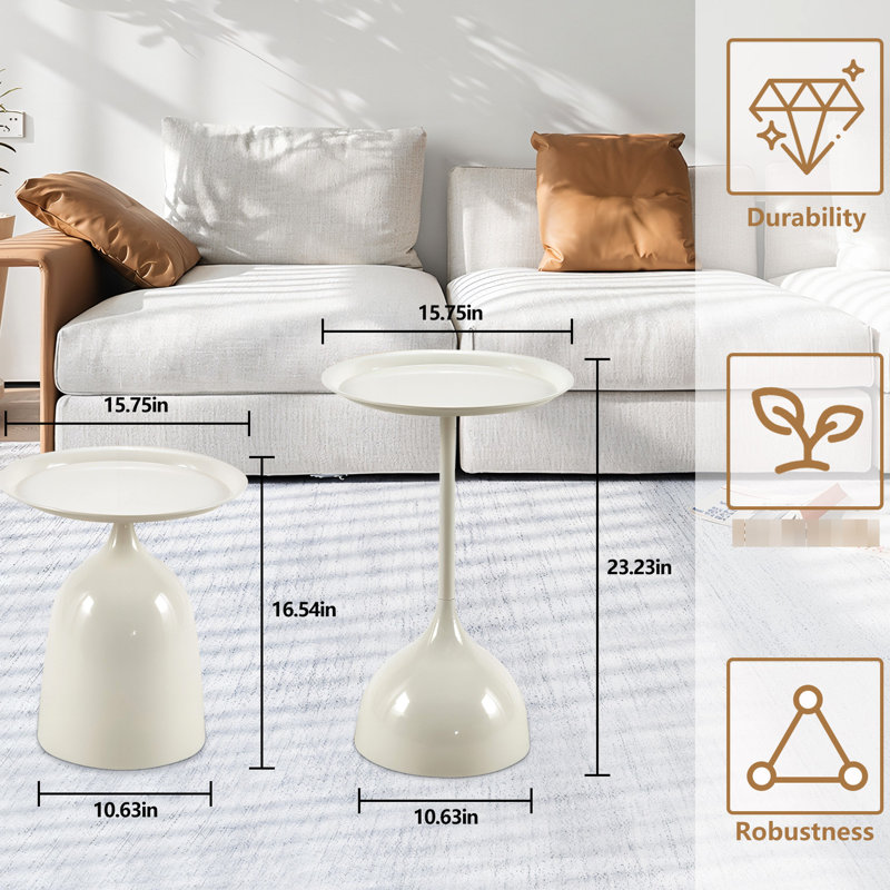 Table d'appoint Elegant White