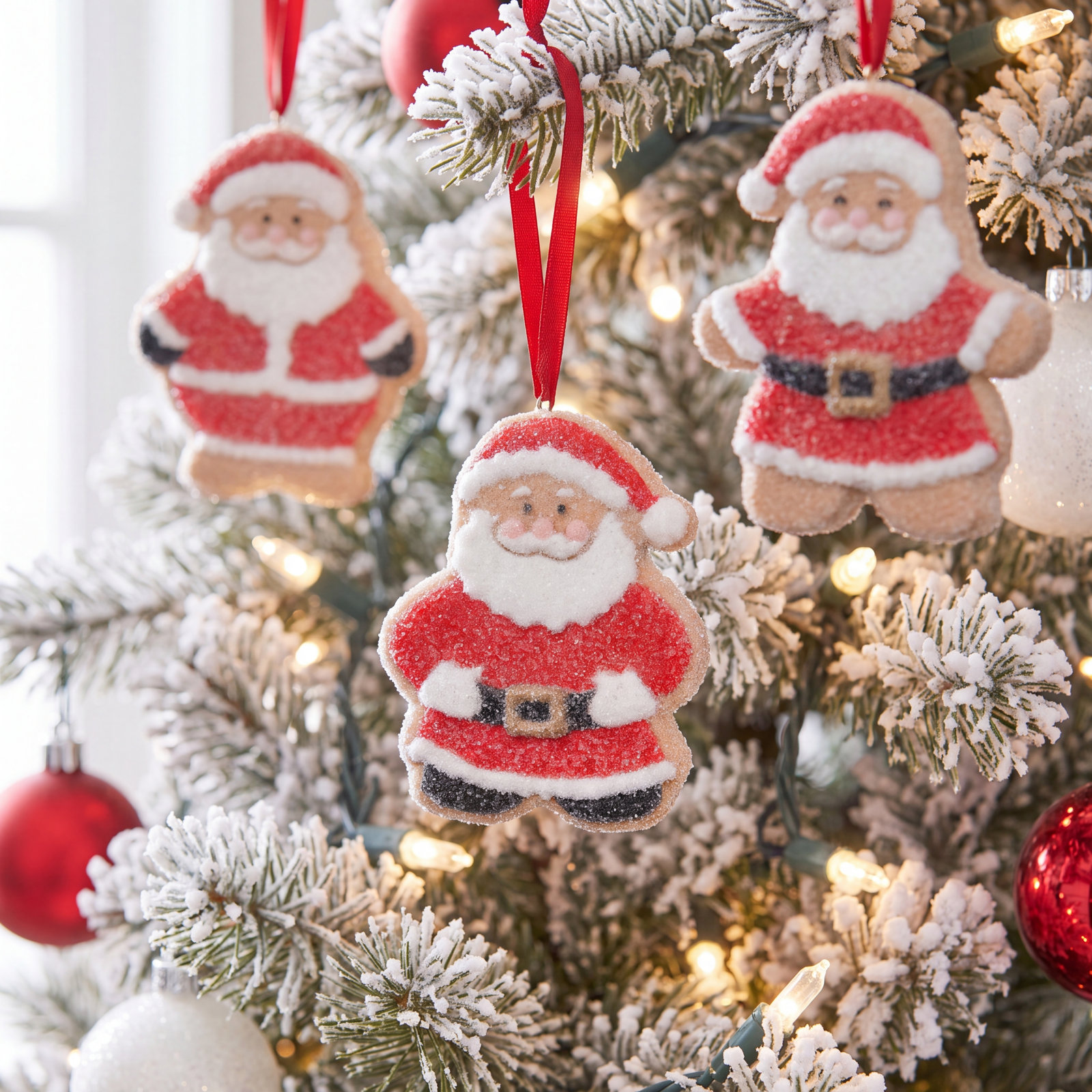 5" Holiday Ornament, Santa Claus