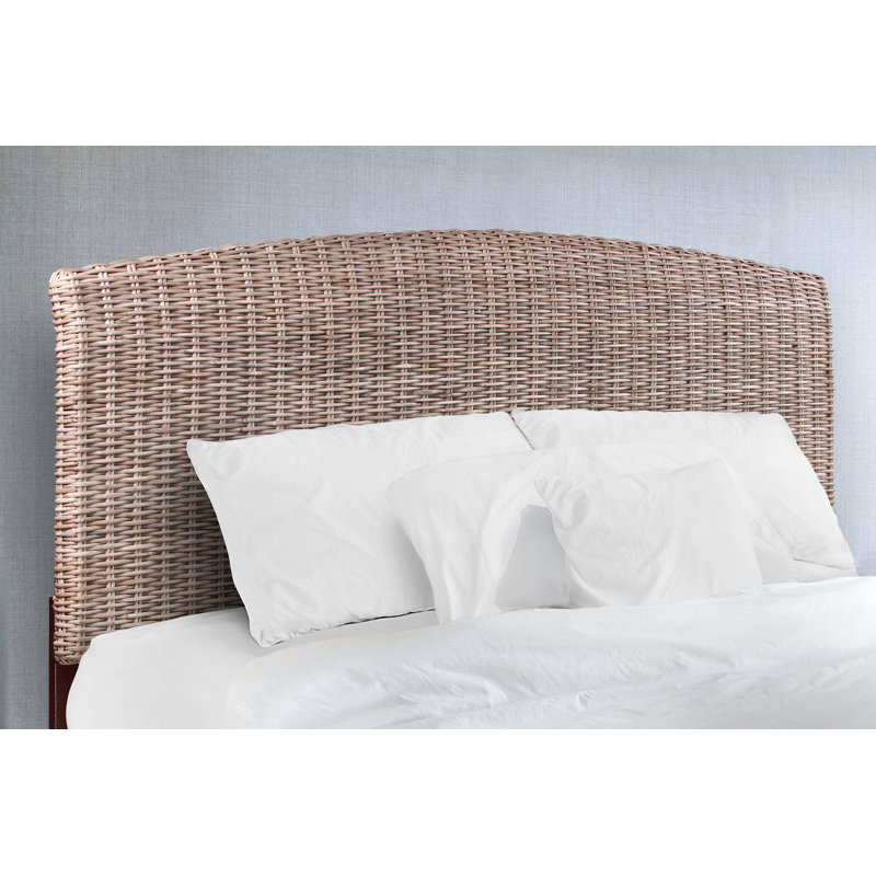 Carlino Mahogany Solid Wood Panel Headboard, King